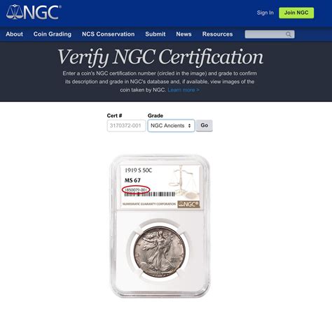 ngc coin lookup|ngc coin grading website.